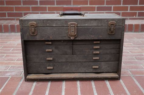 small vintage metal tool box|vintage kennedy tool box catalog.